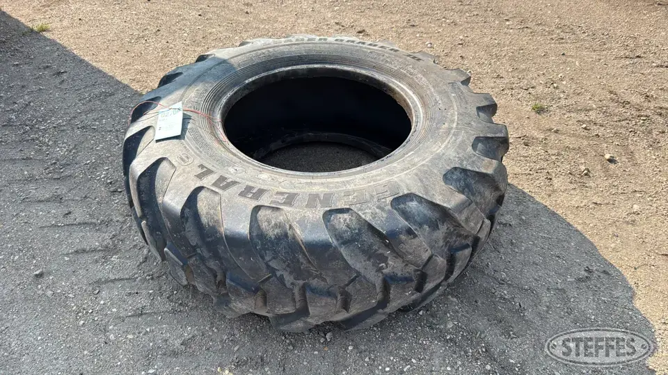 (1) General 7.5-25 tire Construction Equipment Tire