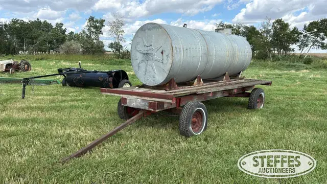 Shop-built water tender