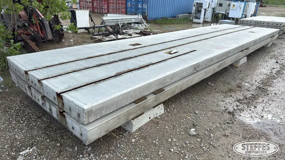(2) Rocket Sales 8'x32' pump jack bases Oil and Gas-Other