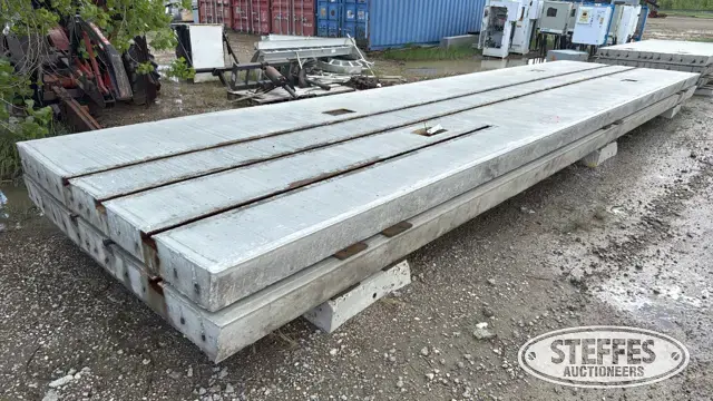 (2) Rocket Sales 8'x32' pump jack bases