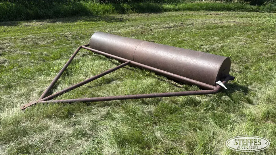 Shop-built land roller