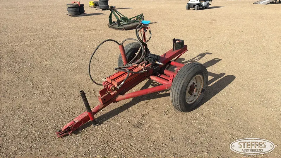 Shop-built wood splitter Farm Support Item