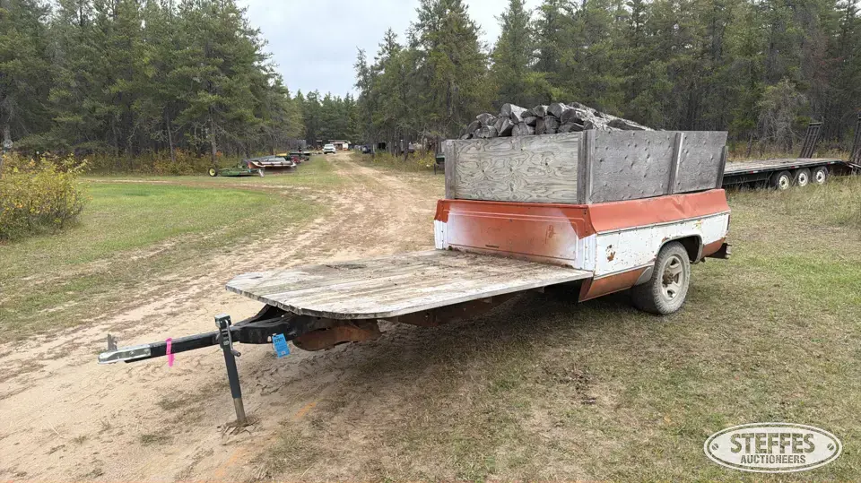 Truck box trailer Utility Trailer