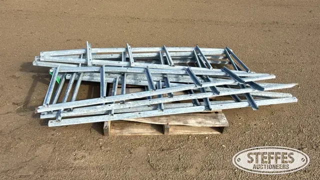 (8) Bin roof ladders