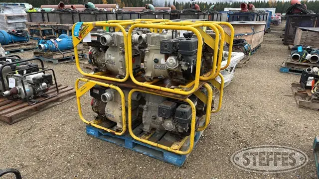 (8) Wacker Neuson PT3A trash pumps