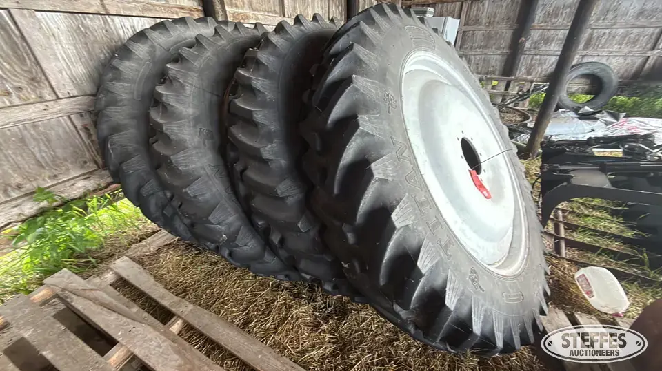 (4) Titan 380/90R46 tires Tractor-Implement Tire