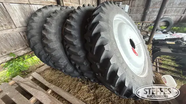 (4) Titan 380/90R46 tires