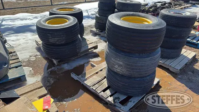 (7) Titan 13.50-15 tires