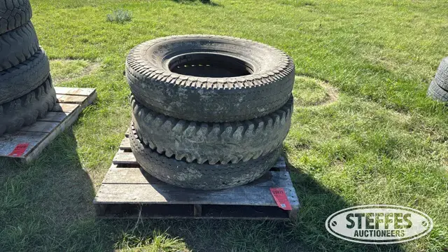 (3) 9.00-20 tires
