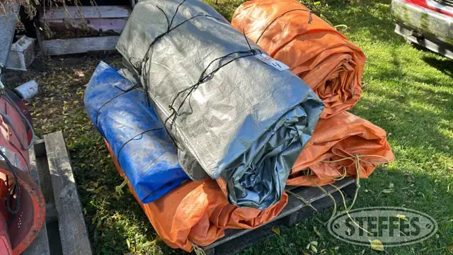 (6) Grain tarps