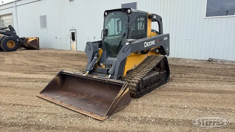 2014 Deere 333E Track Skid Steer Loader