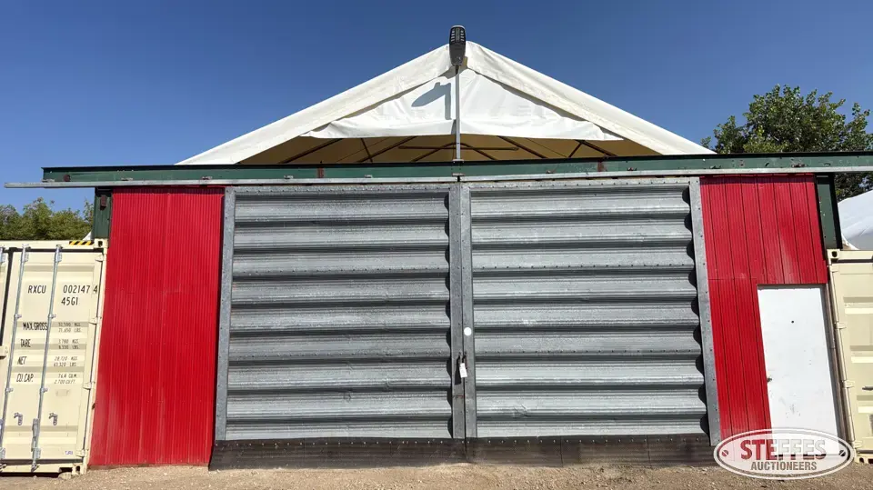 Shipping container shed Farm Support Item