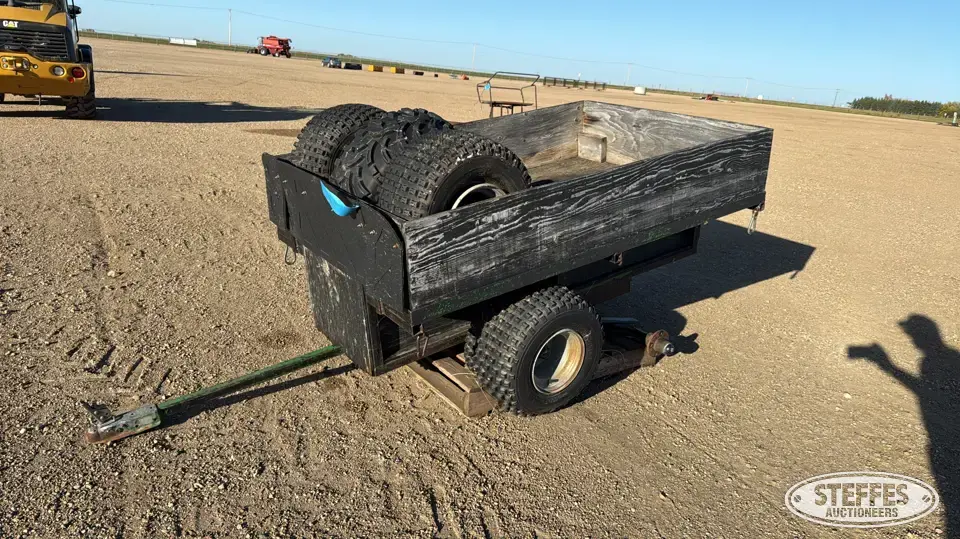 Shop-built tandem axle ATV trailer Personal Property