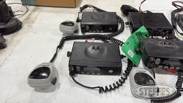 (6) Motorola business band radios