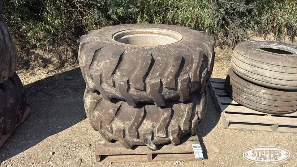 (2) Titan 18.4-26 tires Tractor-Implement Tire