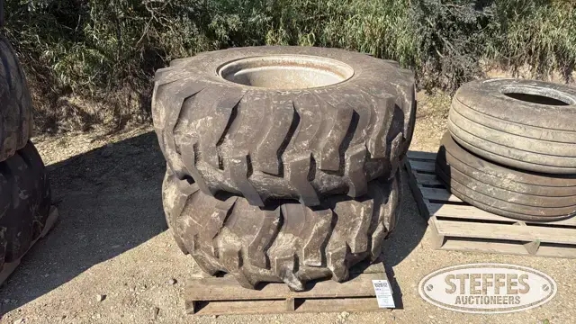 (2) Titan 18.4-26 tires