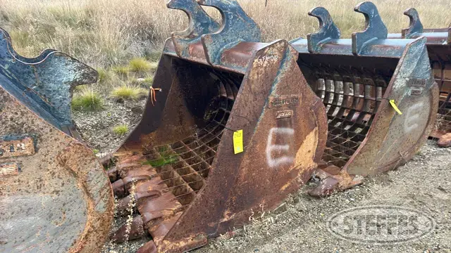 WBM excavator skeleton bucket