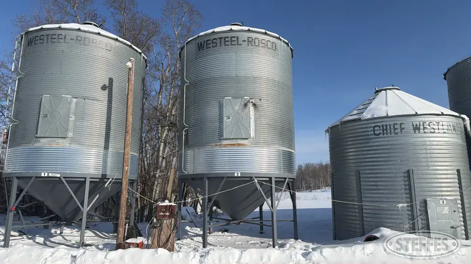 Westeel-Rosco hopper bin