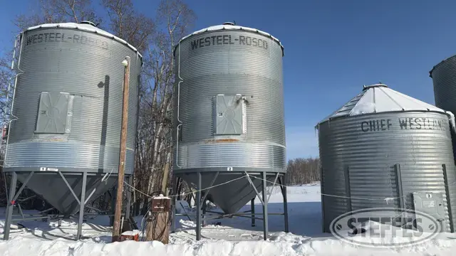 Westeel-Rosco hopper bin