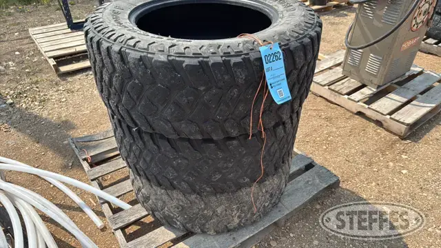 (3) Firestone 35x12.50R20LT tires