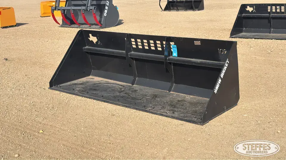 2026 Industrias America S109 Skid Steer Bucket