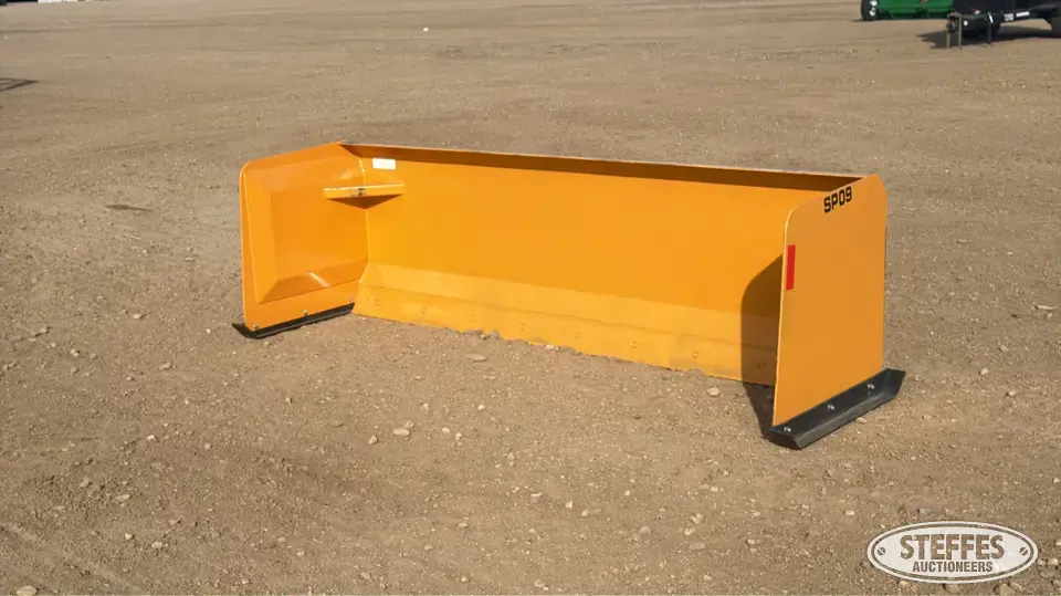 2026 Industrias America SP09 Skid Steer Snow Pushers and Snowblower