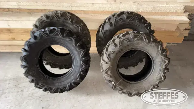 (4) ATV tires
