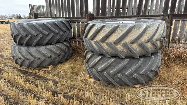 (4) Michelin 650/65R38 tires
