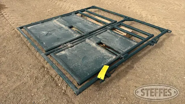 Hi-Hog overhead frame w/dual sheeted gates