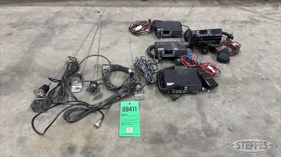 (4) Kenwood business band radios