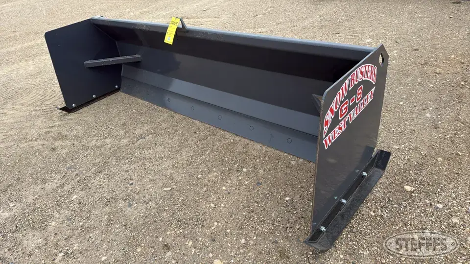 2026 Industrias America G8 Skid Steer Snow Pushers and Snowblower