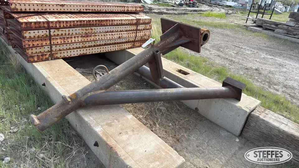 Shop-built forklift jib Telescopic Forklift