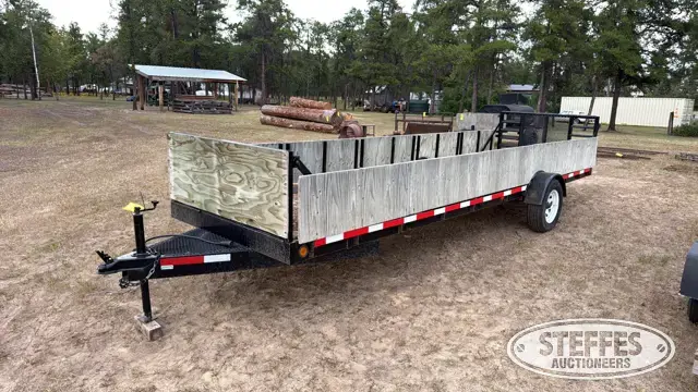 2017 Shop-built single axle utility trailer