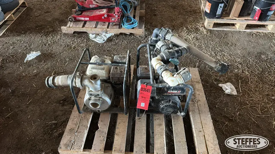 (2) Water pumps Farm Support Item