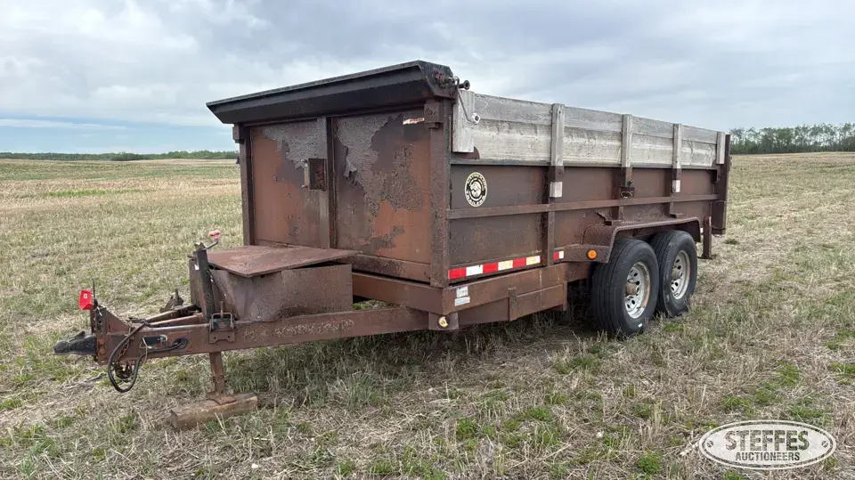 2014 Gator Made Inc. Bumper Dump Trailer