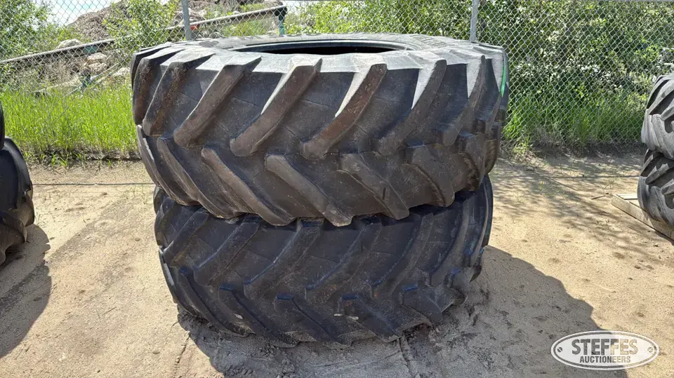 (2) Trelleborg 710/75R42 tires Tractor-Implement Tire