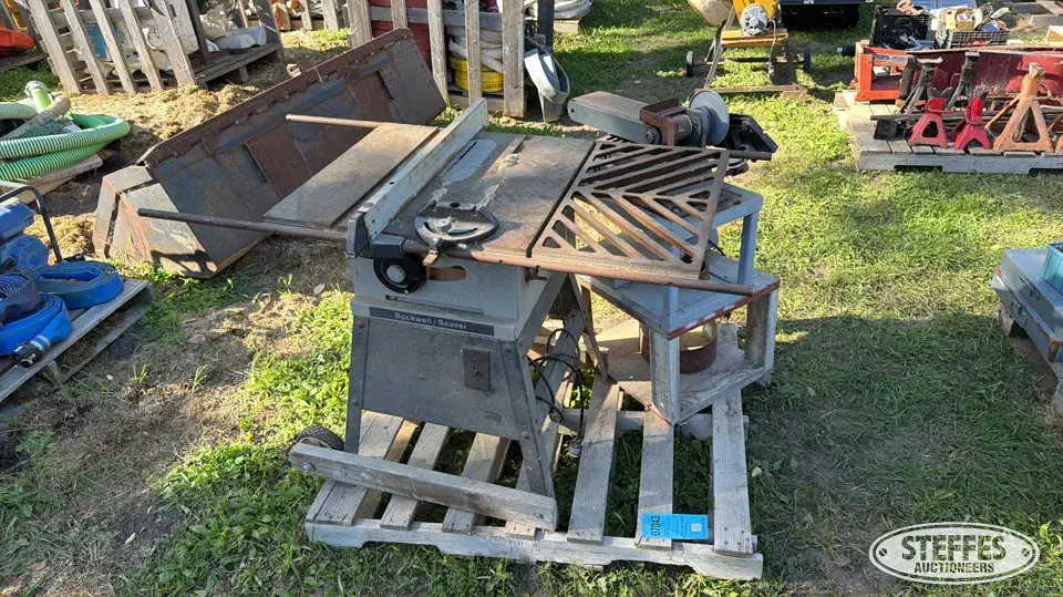 Table saw & belt sander General Tools and Shop Supply