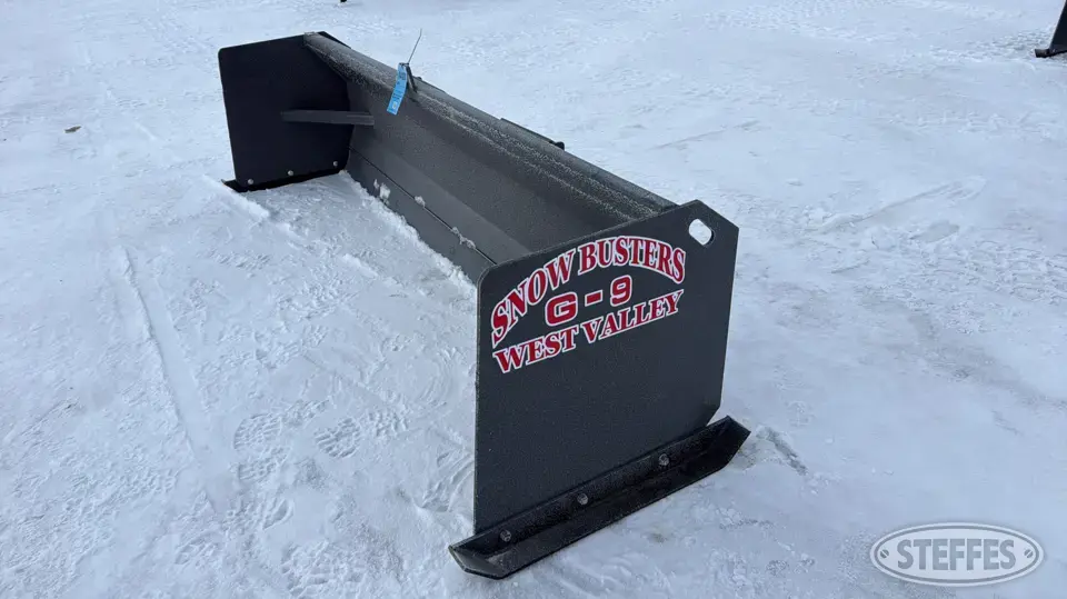 2026 Industrias America G9 Skid Steer Snow Pushers and Snowblower