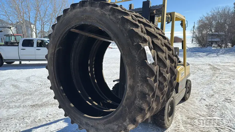 (3) Firestone Radial 9000 320/90R46 tires Tractor-Implement Tire