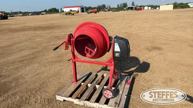 Power Fist concrete mixer