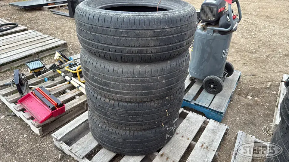 (4) Bridgestone 275/55R20 tires Passenger-Light Truck Tire