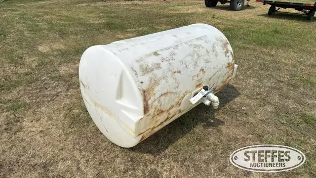 300 gal. horizontal poly tank