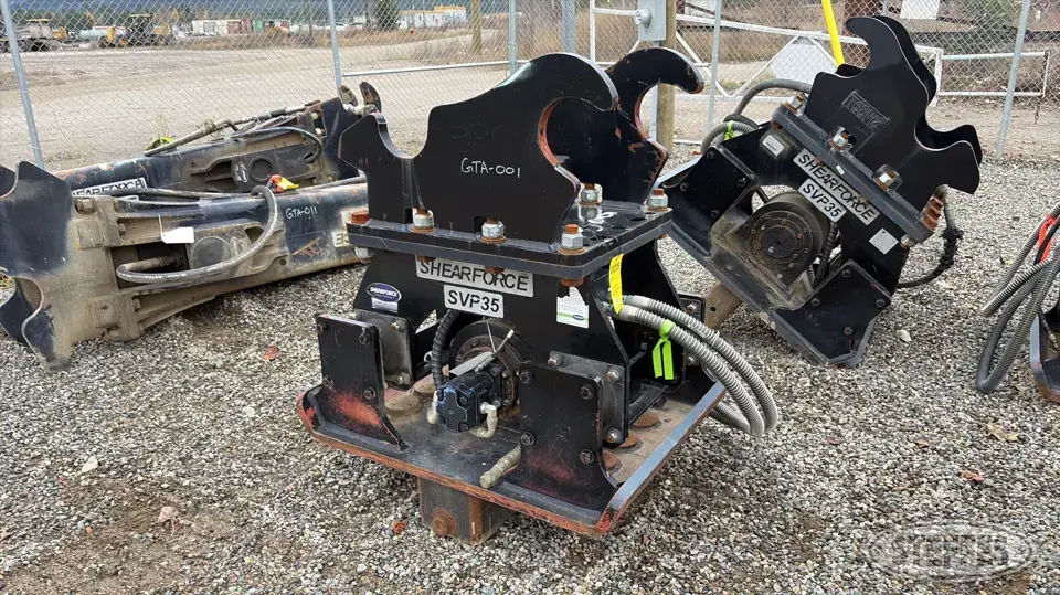 2019 Shearforce SVP35 Excavator Attachment