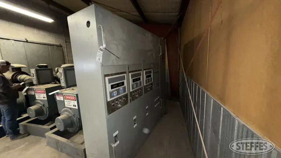 Generator control & power distribution panel Generators More Than 500 kW