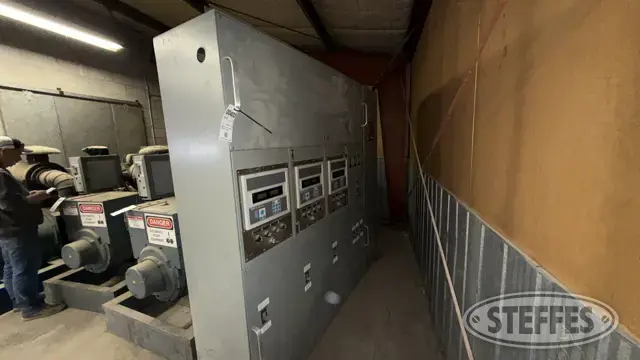 Generator control & power distribution panel