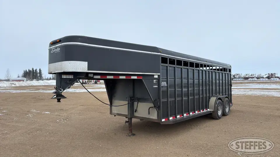 2011 Delta Gooseneck Livestock Trailer