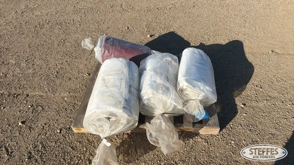 (4) Tarps Farm Support Item