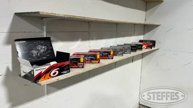 (10) Diecast collectible race cars