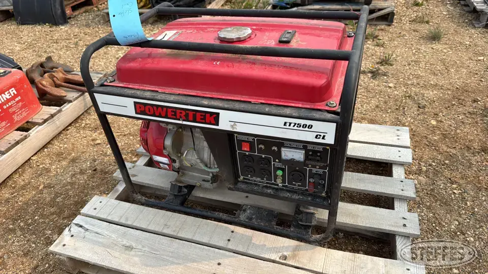 Powertek ET7500 Generators Less Than 10 kW