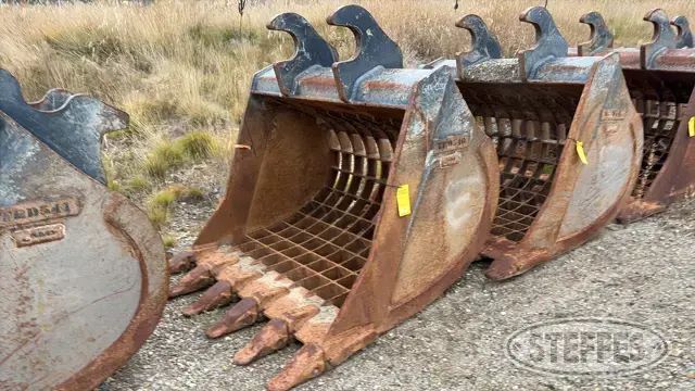 WBM excavator skeleton bucket